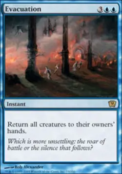 1x Evacuation Moderate Play MTG Magic - Kid Icarus - - Image 1