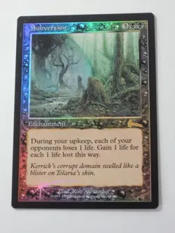 MtG - FOIL - Subversion - Urza's Legacy - (ULG) - NM - Image 1