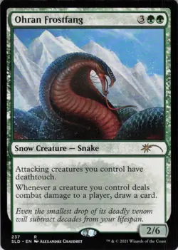 MTG Ohran Frostfang (237) | NM | Secret Lair Math is for Blockers {SLD} - Image 1