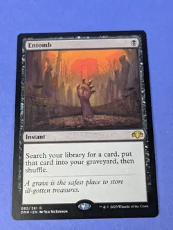 MTG Magic: Dominaria Remastered: Entomb #082/261 Rare - NM - Image 1