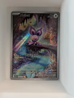 Pokemon TCG Noibat 169/159 Journey Together Full Art Rare Card NM Condition - Image 1