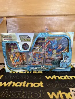 Pokemon TCG - SWSH Lucario VSTAR Premium Collection Box - New/Sealed - Image 1