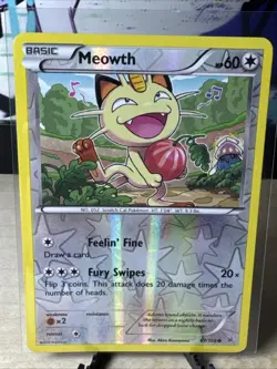 Meowth 67/108 Roaring Skies Pokemon Reverse Holo Near Mint/Mint, TCG, Pokemon - Image 1