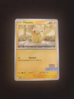 Carta Pokemon PSA PIKACHU 214 SVP PROMO STAMPED ILLUSTRATION CONTEST ENG BGS CGC - Image 2