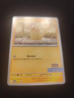 Carta Pokemon PSA PIKACHU 214 SVP PROMO STAMPED ILLUSTRATION CONTEST ENG BGS CGC - Image 3