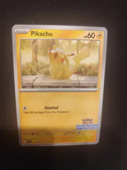 Carta Pokemon PSA PIKACHU 214 SVP PROMO STAMPED ILLUSTRATION CONTEST ENG BGS CGC - Image 4