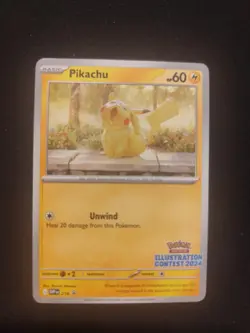 Carta Pokemon PSA PIKACHU 214 SVP PROMO STAMPED ILLUSTRATION CONTEST ENG BGS CGC - Image 5