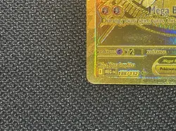 Pokemon TCG Mega Lucario EX 188/132 Mega Hyper Rare English misalignment error - Image 5