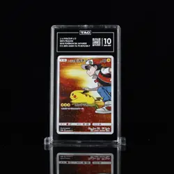 2018 Pokemon Japanese 20th Anniversary Promo Red’s Pikachu 270/SM-P TAG 10 - Image 1