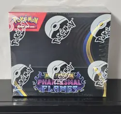 NEW Pokemon TCG: Mega Evolution Phantasmal Flames English Booster Box (36 Packs) - Image 1