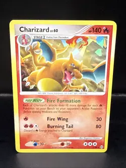 Pokemon TCG Charizard 1/99 Arceus Cracked Ice Holo Rare - Image 1