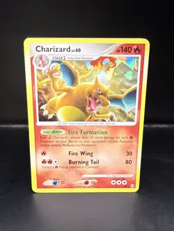 Pokemon TCG Charizard 1/99 Arceus Cracked Ice Holo Rare - Image 3