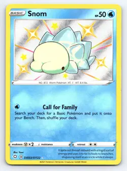 Snom Shiny Holo Rare Shining Fates: Shiny Vault SV033/SV122 NM - Pokemon TCG - Image 1