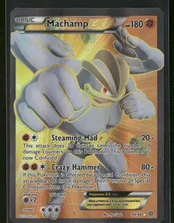 Machamp EX (90 Full Art) 90/98 Holo - Pokemon TCG XY - Ancient Origins - Image 1