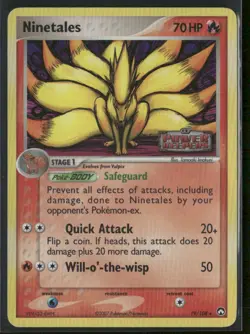 Ninetales 19/108 Reverse Holo - Pokemon TCG Power Keepers - Image 1