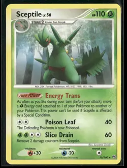 Sceptile - (DP Stormfront) 010/100 - Pokemon TCG Deck Exclusives - Image 1