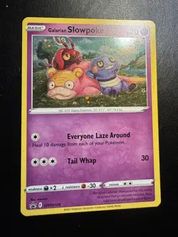 Galarian Slowpoke SWSH126 HD Galaxy Swirl Pokemon Black Star Promo NM/M - Image 3