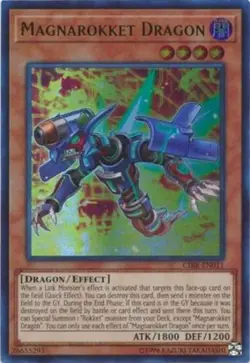 1 x Magnarokket Dragon - CIBR-EN011 - Ultra Rare - Unlimited Edition Near Mint, - Image 1