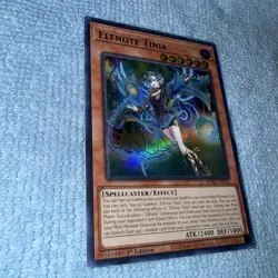 Yu-Gi-Oh! TCG Elfnote Tinia 1st Edition Ultra Rare Near Mint BPRO-EN011 - Image 2