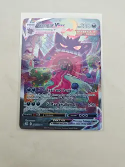 Pokemon Fusion Strike Gengar VMAX 271/264 Alt Art Secret Rare MINT - Image 1