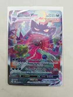 Pokemon Fusion Strike Gengar VMAX 271/264 Alt Art Secret Rare MINT - Image 2