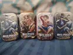 One Piece Card Game - English - Tin Pack Set Vol 2 Factory Sealed Lot Of 4 Set - Image 5