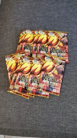 One Piece TCG PRB-02 Premium Booster Pack Lot Of 4 ENGLISH - Image 1