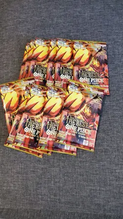 One Piece TCG PRB-02 Premium Booster Pack Lot Of 4 ENGLISH - Image 3