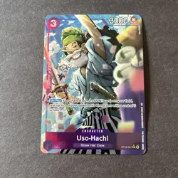 Uso-Hachi ST18-001 PRB02 The Best Vol.2 English One Piece TCG English NM - Image 1
