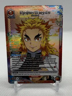 Union Arena near mint Kyojuro Rengoku Demon Slayer UEX05BT/KMY-P-003 - Image 1