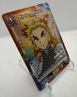 Union Arena near mint Kyojuro Rengoku Demon Slayer UEX05BT/KMY-P-003 - Image 2