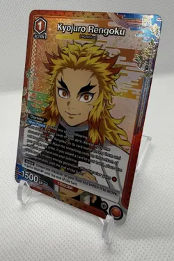 Union Arena near mint Kyojuro Rengoku Demon Slayer UEX05BT/KMY-P-003 - Image 3