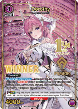 Dorothy Winner Foil - UEPR /NIK-1-042 NM - Union Arena - Image 1