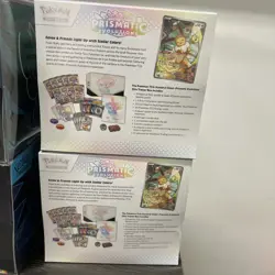 Pokemon Prismatic Evolutions Elite Trainer Box Factory Sealed 2x ETBs LOT OF 2 - Image 3