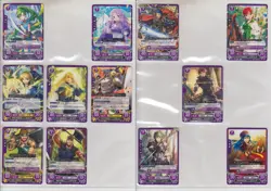 Fire Emblem 0 Cipher Card Game Booster Part 21 NHN Complete Set 72 Cards JP - Image 4