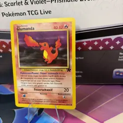 GERMAN Charmander (Glumanda) 50/82 Team Rocket Pokemon Card - US Seller - Image 5