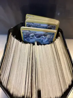 Pokemon Thundurus Tin Full of Bulk Cards From Various Sets - Image 5