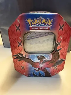 Pokemon Yveltal Tin Full of Bulk Cards From Various Sets - Image 1