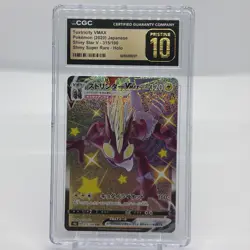 CGC 10 Pristine Toxtricity VMAX Shiny 315/190 SSR Shiny Star V s4a Pokemon Card - Image 1
