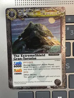 Battle Spirits TCG The ExtremeShield Gran-Tortoise PX-02 m/nm condition card - Image 1