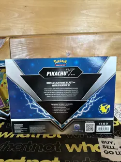 Pokemon TCG: Pikachu V Box x2 - Promo Card/Foil/4 Booster Packs *NEW* (SEALED) 820650851179 - Image 3