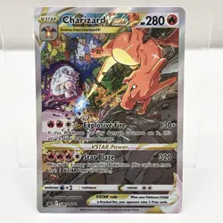 Pokemon TCG Charizard VSTAR SWSH262 Sword & Shield Black Star Promo Card - Image 1