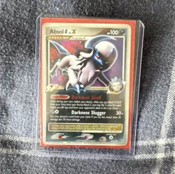 Pokemon Absol G LV.X Supreme Victors Ultra Rare Holo Card Darkness Slugger - Image 1