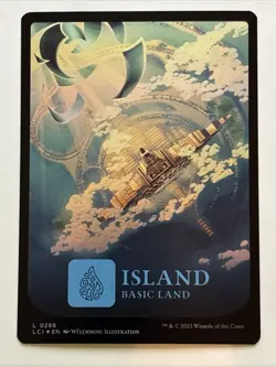 MTG The Lost Caverns of Ixalan Island Foil 0288 NM - Image 1