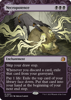 Necropotence Wilds of Eldraine: Enchanting Tales - Near Mint Foil - Image 1