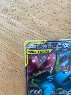 Pokemon TCG Celebi & Venusaur GX SM167 Ultra Rare Chase Card - Image 2