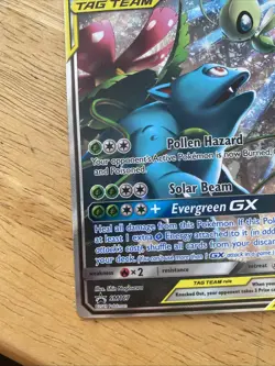 Pokemon TCG Celebi & Venusaur GX SM167 Ultra Rare Chase Card - Image 4