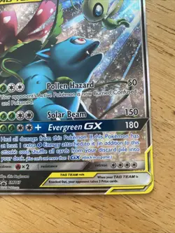 Pokemon TCG Celebi & Venusaur GX SM167 Ultra Rare Chase Card - Image 5