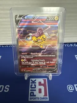 Pokemon TCG Crown Zenith Galarian Gallery Ultra Rare Raikou v GG41/GG70 A - Image 1