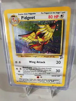 Pidgeot 014/130 Base Set 2 Holo MP Pokemon TCG - Image 4